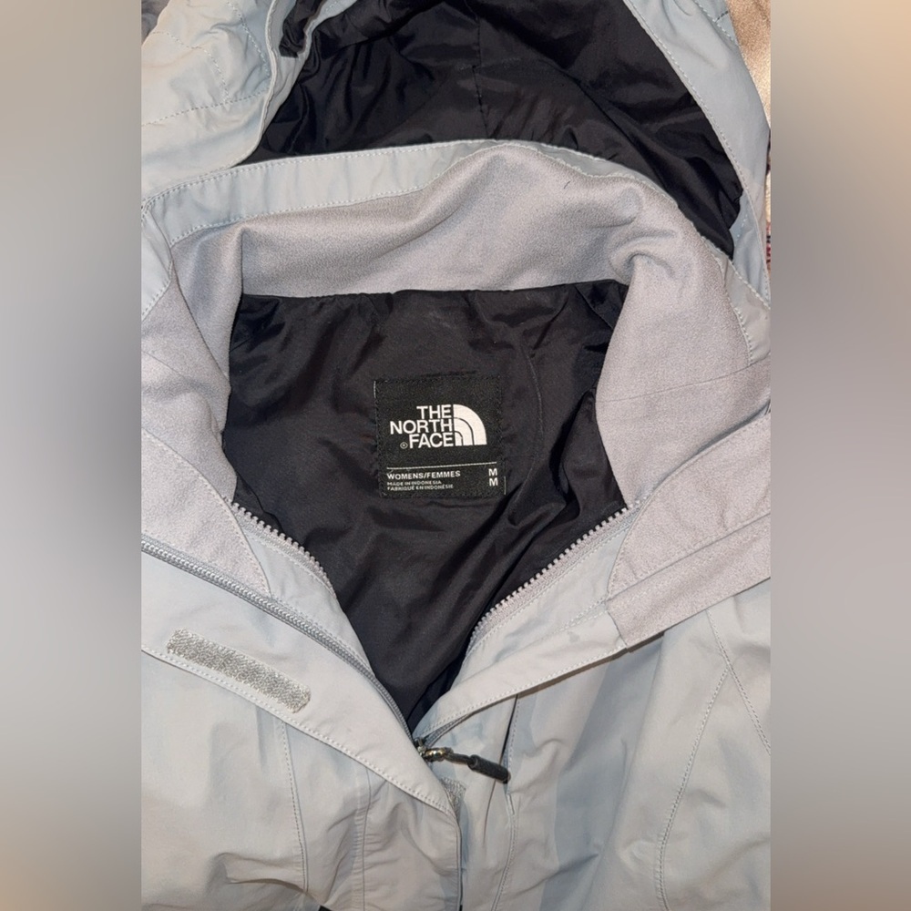 North Face Women's Boundary Triclimate waterproof Hyvent Jacket Medium in Grey - Picture 9 of 16